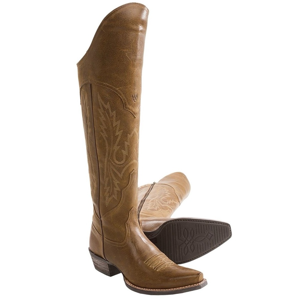 ariat murrieta knee high boots (brand new)